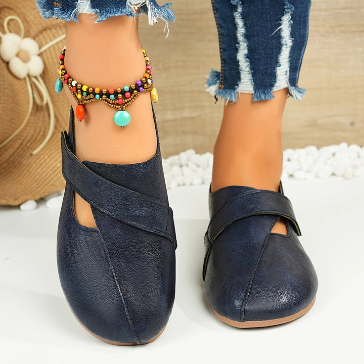 Leanne | Chic Retro-Inspired Comfort Orthopedic Flats