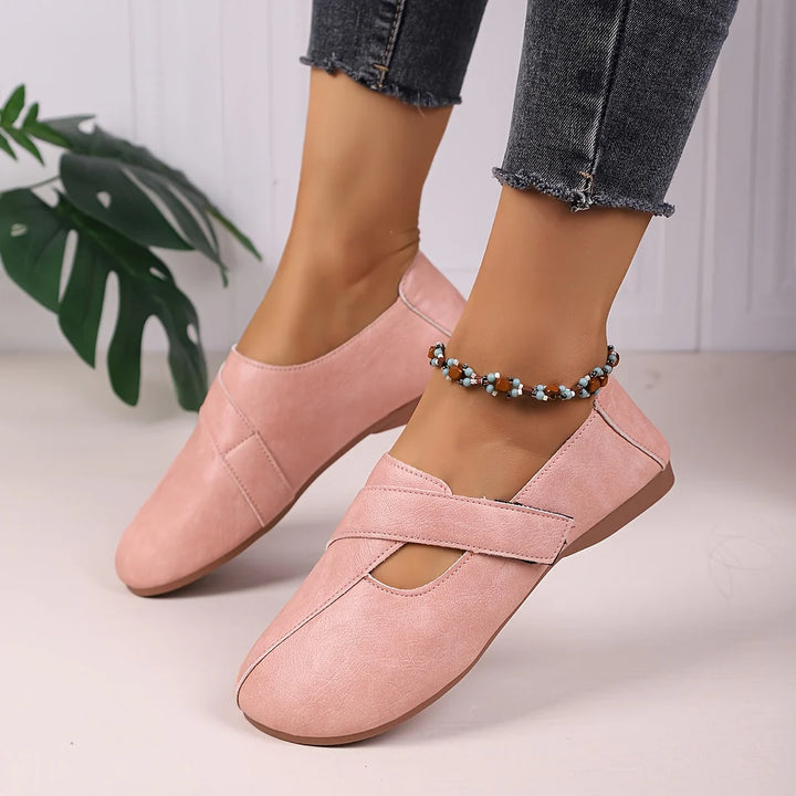 Leanne | Chic Retro-Inspired Comfort Orthopedic Flats